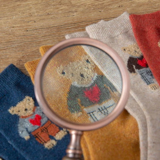 5 Pairs Bear Wool Socks