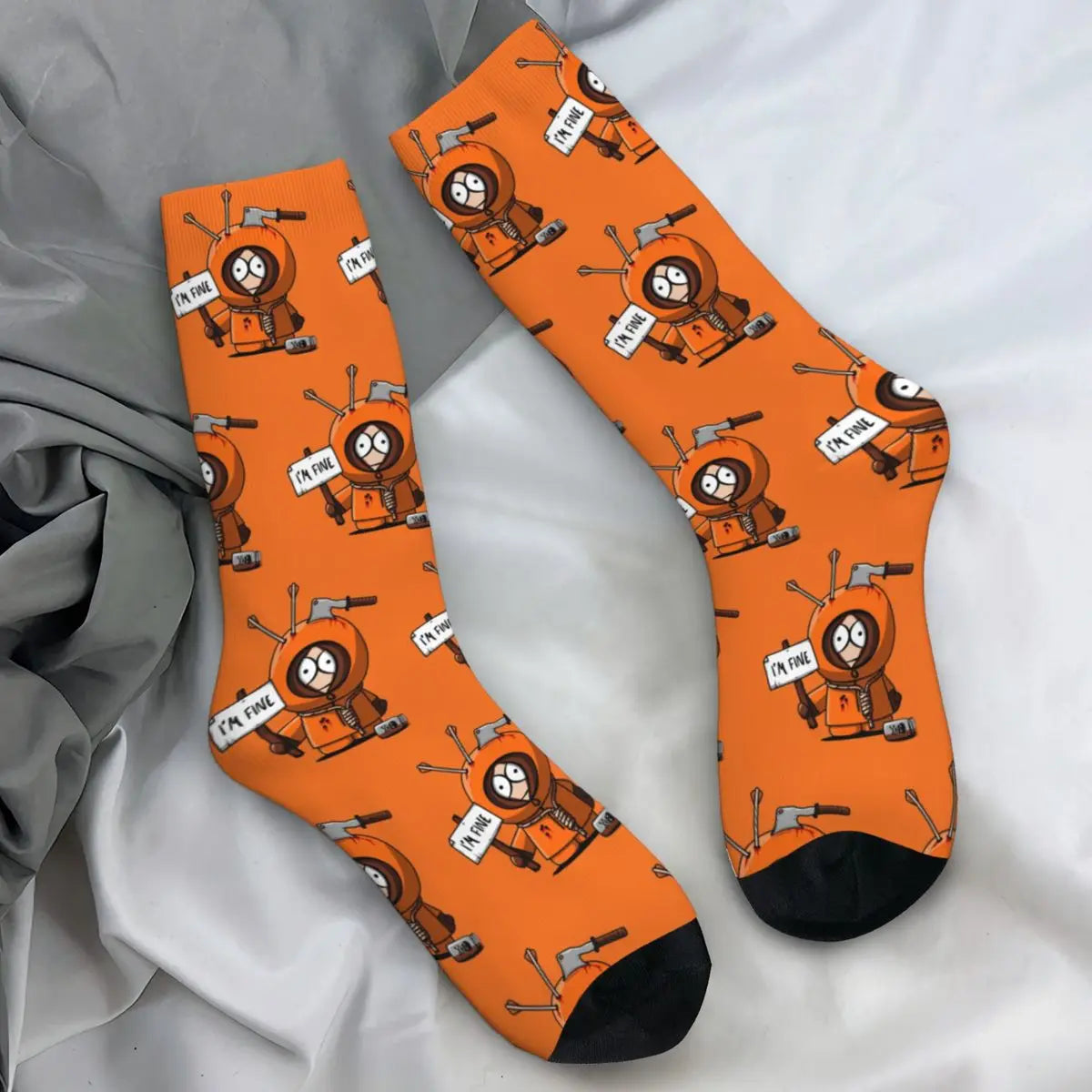 Cartoon Souths Socks Park Novelty Anti Bacterial Couple Socks Comfortable Pattern Climbing Socks